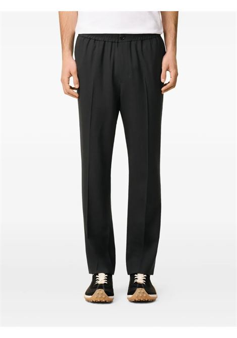 elasticated waist pant man anthracite grey AMI PARIS | HTR226.WV0066020